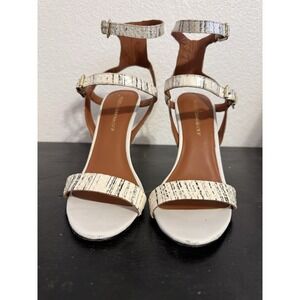 Rebecca Minkoff Heels Woman's Size‎ 7.5 Snake Print Black White
